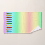 Kleurencils Bad Handdoek (Handdoek)
