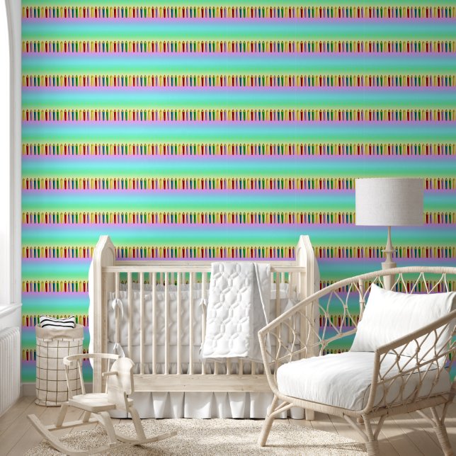 Kleurencils Behang (Kinderen)