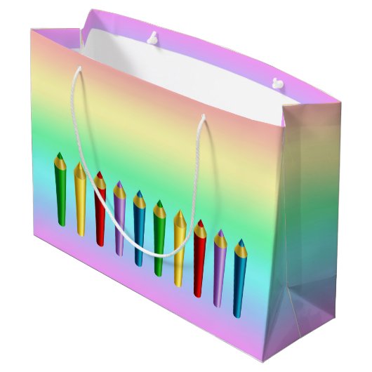 Kleurencils Groot Cadeauzakje (Achterkant Gekanteld)