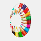 Kleurencils Keramisch Ornament (Links)