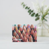 Kleurencils Visitekaartje (Staand voorkant)