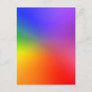 Kleurencirkel: Abstracte Kleuren Briefkaart