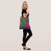 Kleurencirkel tote bag (Op model)