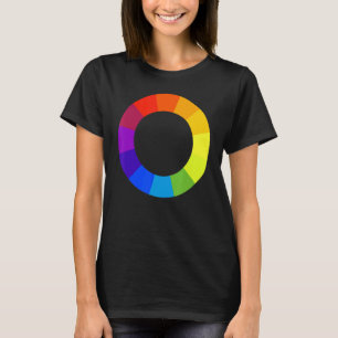 Kleurencirkelpalet Kunstenaar Schilder Kunstleraar T-shirt