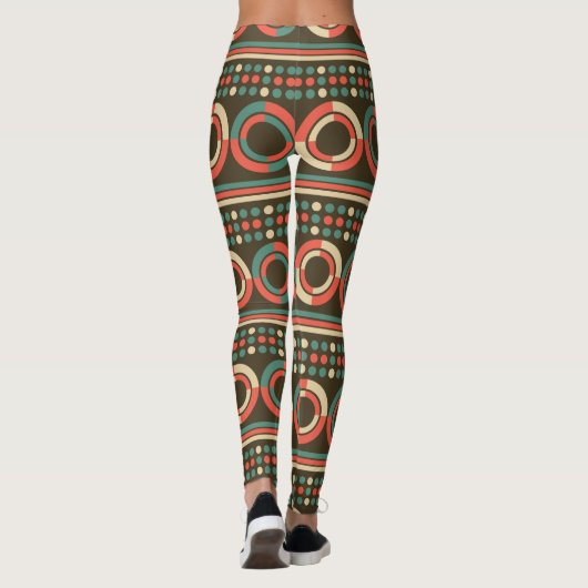  kleurencirkels leggings (Achterkant)