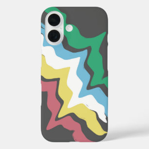 Kleurencode Maand juli bewustzijn kleuren Disabili iPhone 16 Hoesje
