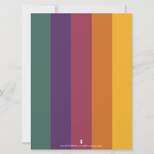 Kleurencombinaties Kaarten Kunsttherapie (Achterkant)