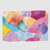 Kleurencrash 2 golfhanddoek (Horizontaal)