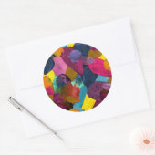 Kleurencrash 3 ronde sticker (Envelop)