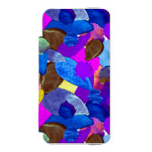 Kleurencrash 4 incipio iPhone portemonnee hoesje (Voorkant Agenda)