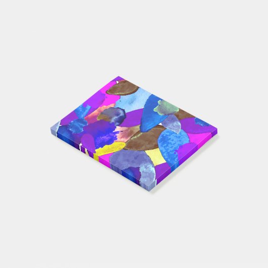 Kleurencrash 4 post-it® notes (Schuin)