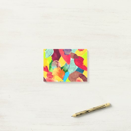 Kleurencrash 5 post-it® notes (Op bureau)