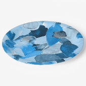 Kleurencrash 6 papieren bordje (Gekanteld)