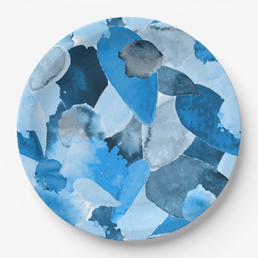 Kleurencrash 6 papieren bordje (Voorkant)