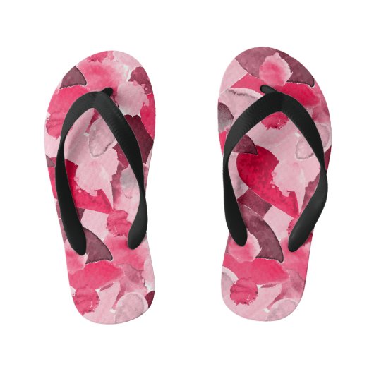 Kleurencrash 7 kinder teenslippers (Voetbed)