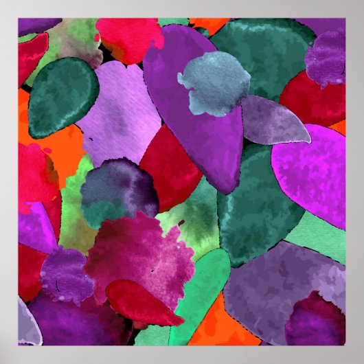 Kleurencrash Poster (Voorkant)