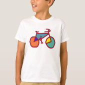 Kleurencyclus voor kinderen t-shirt (Voorkant)