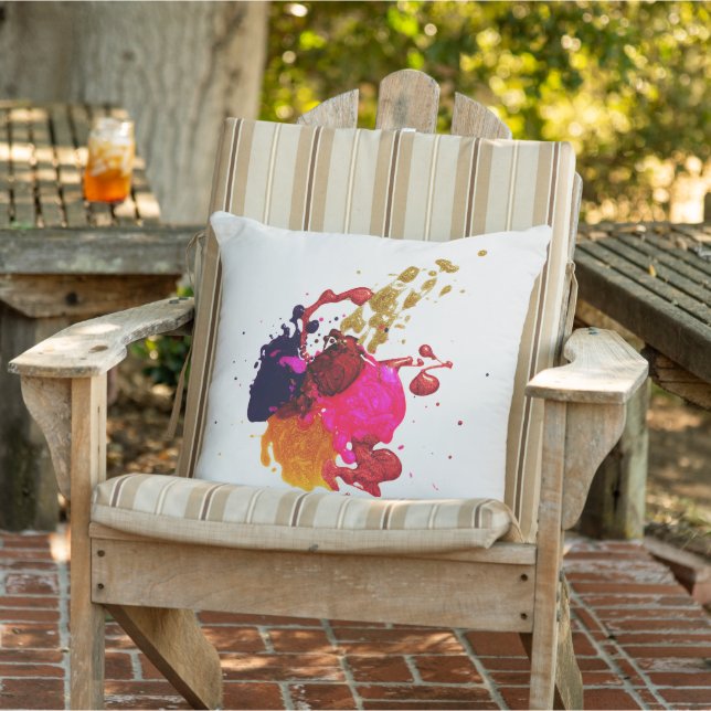 kleurend kussen (Stoel)