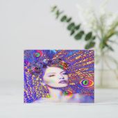 Kleurendans Briefkaart (Staand voorkant)