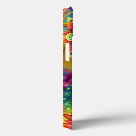 kleurendoolhof Case-Mate iPhone case (Achterkant / Rechts)