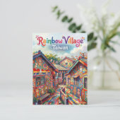 Kleurendorp Taiwan Briefkaart (Staand voorkant)