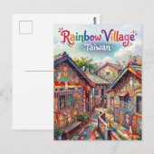 Kleurendorp Taiwan Briefkaart (Voorkant / Achterkant)