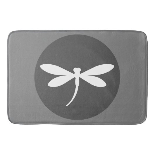  kleurendragonfly Bath Mat (Voorkant)