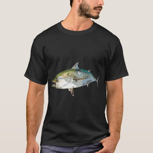 Kleurendruk van valse albacore t-shirt (Voorkant)