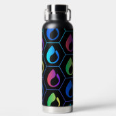 Kleurendruppels waterfles (Voorkant)