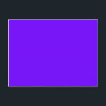 kleurenelektrische indigo briefkaart<br><div class="desc">kleurendrager,  6 F00FF</div>