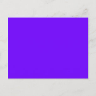 kleurenelektrische indigo briefkaart