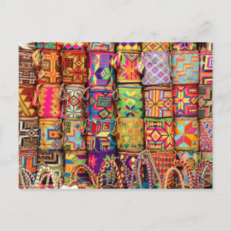 Kleurenexplosie, Cartagena, Colombia Briefkaart