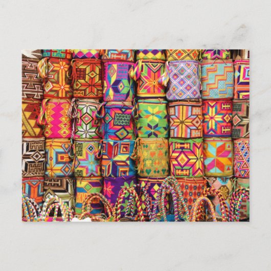 Kleurenexplosie, Cartagena, Colombia Briefkaart (Voorkant)