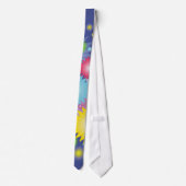 kleurenexplosie stropdas (Achterkant)