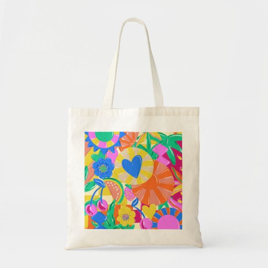 KLEURENEXPLOSIE TOTE BAG (Voorkant)