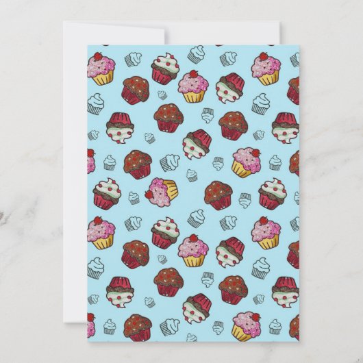 Kleurenfeestuitnodigingen 6e verjaardagsjongen bla kaart (Achterkant)