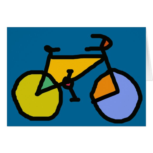 kleurenfiets (Voorkant Horizontaal)