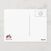 Kleurenfietsthema Briefkaart (Achterkant)