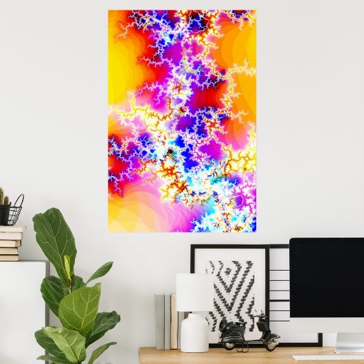 Kleurenflits! Poster (Thuiskantoor)