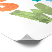 Kleurenfoto van alfabet poster (Hoek)