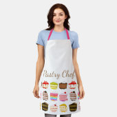 Kleurengebak Schort (Gedragen)