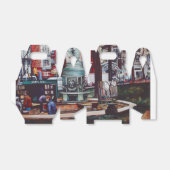 Kleurengeur van het Unieplein Bedankdoosjes (Uitgevouwen)