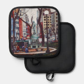 Kleurengeur van het Unieplein Pannenlap (Voorkant / Achterkant)