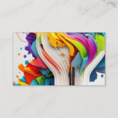 Kleurenglijbaan Visitekaartje (Achterkant)