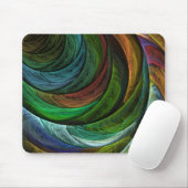 Kleurenglorie Abstracte Art Mousepad Muismat (Met muis)