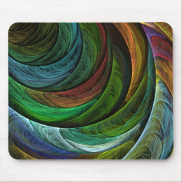 Kleurenglorie Abstracte Art Mousepad Muismat