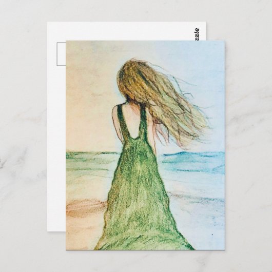 Kleurengoed briefkaart (Voorkant / Achterkant)