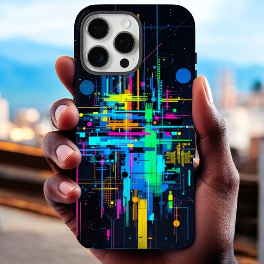 Kleurengolf Abstract Case-Mate iPhone Case