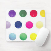 kleurengolfballen muismat (Met muis)