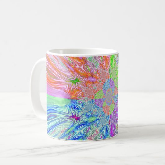 Kleurengolfbeker Koffiemok (Voorkant links)